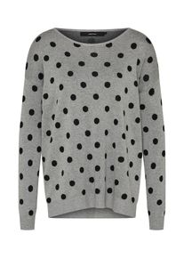 Véro Moda VERO MODA, Damen Pullover, Grau / Schwarz