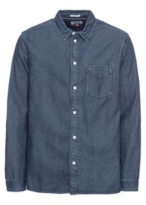 Tommy Jeans, Herren Jeanshemd 'TJM CLEAN DENIM SHIRT', Blue Denim