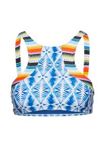 Rip Curl, Damen Bikinitop 'BEACH BAZAAR', Blau / Mischfarben