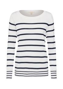 Esprit, Damen Pullover, Schwarz / Wei&szlig;