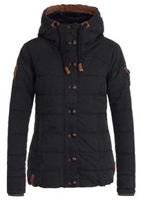Naketano, Damen Winterjacke 'Breakfast Club', Schwarz