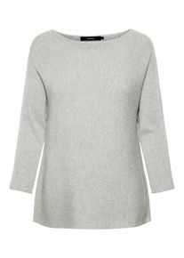 Véro Moda VERO MODA, Damen Pullover 'Nora', Hellgrau