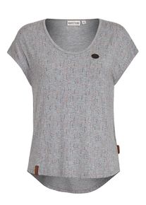 Naketano, Damen Shirt 'Fields Of Athenry', Graumeliert