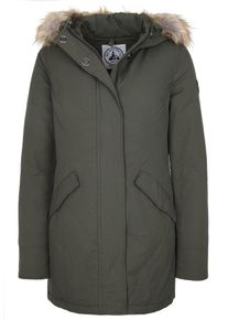 JOTT, Damen Parka 'CHIVAS FAKE FUR', Grün