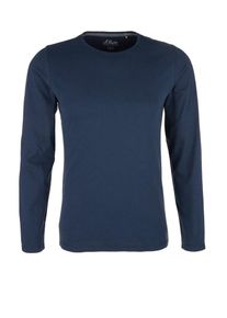 s.Oliver RED LABEL, Herren Longsleeve, Nachtblau