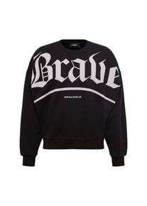 Diesel, Herren Sweatshirt 'S-YOSHIOR-Y1 SWEAT-SHIRT', Schwarz / Weiß