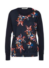 Garcia, Damen Shirt, Dunkelblau / Mischfarben