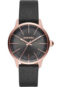Diesel, Damen Quarzuhr 'CASTILIA', Rosegold / Schwarz