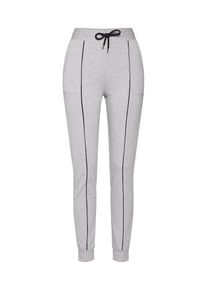 NA-KD, Damen Hose 'soft slim track pants', Grau