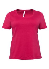sheego Casual, Damen T-Shirt, Pitaya