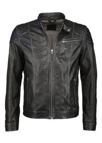 Mustang, Herren Lederjacke 'Rodrigues', Schwarz