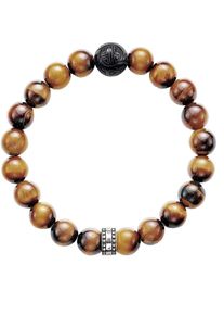 Thomas Sabo, Damen Armband Armband, A1408-806-2-L17,5, 19, 21', Braun