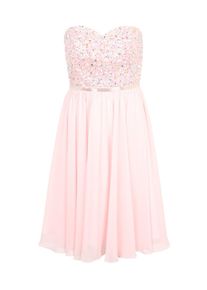 Mascara, Damen Cocktailkleid mit Strassbustier 'MC181143P', Rosa