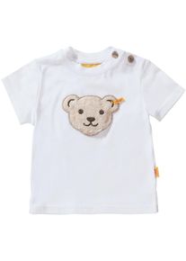 Steiff Collection, Baby T-Shirt für Jungen, Weiß