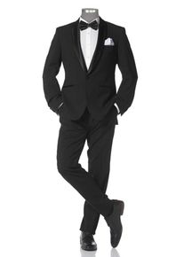 Bruno Banani, Herren Smoking, Schwarz