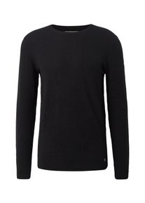 Tom Tailor Denim, Herren Pullover, Schwarz