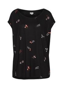 Catwalk Junkie, Damen Shirt 'TS DITSY FLOWER', Schwarz