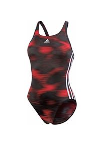 adidas Performance, Damen Badeanzug, Rot / Schwarz