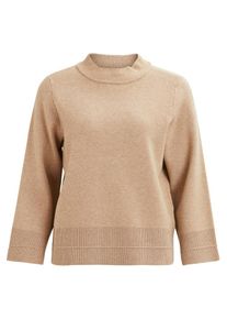 Vila, Damen Strickpullover, Camel