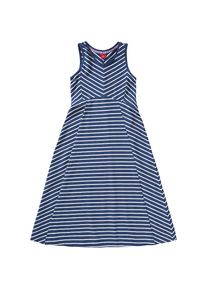s.Oliver Junior, Mädchen Kleid, Blau / Weiß