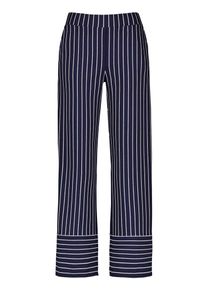 Gerry Weber, Damen Hose, Ultramarinblau / Perlweiß