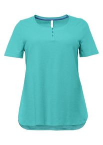 sheego Basic, Damen Shirt, Türkis