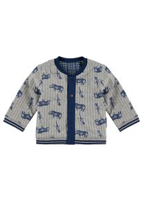 Noppies, Strickjacke 'Leeds', Blau / Grau