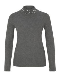 s.Oliver BLACK LABEL, Damen Pullover, Anthrazit