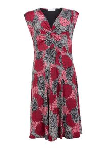 IN FRONT, Damen Kleid 'ALAMBRA', Pink / Rot