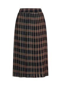 minimum, Damen Rock 'Danuta', Braun / Hellrot / Schwarz