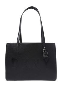DKNY, Damen Tasche 'COMMUTER-MD TOTE-NO STUD', Schwarz / Silber