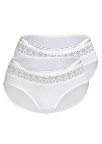 Sassa Mode Sassa, Damen Pant 'SHINY SATIN', Offwhite