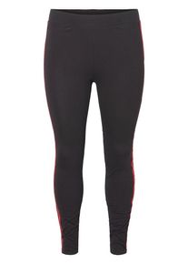 JUNAROSE, Damen Leggings, Blau / Rot / Schwarz