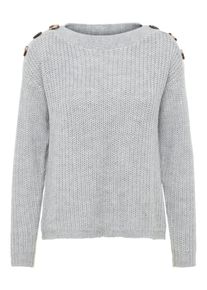 V&eacute;ro Moda VERO MODA, Damen Strickpullover, Hellgrau