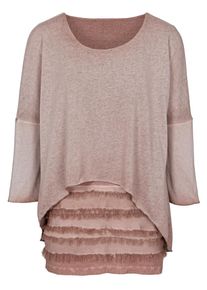 Heine, Damen Rundhalsshirt, Rosé