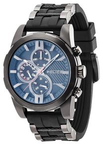 Police, Herren Uhr 'Matchcord PL14541JSB.02PA', Schwarz