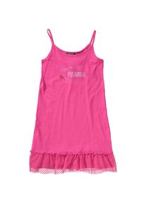 Blue Seven, Mädchen Jerseykleid mit Mesh-Sau, Pink