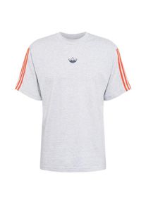 adidas originals, Herren Shirt 'Floating Tee', Grau / Rot