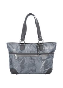 L.Credi, Damen Schultertasche 'Chara' 41 cm, Grau