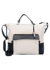 Esprit, Damen Umhängetasche, Creme / Schwarz