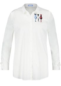 SAMOON, Damen Bluse, Elfenbein