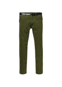 Scotch & Soda SCOTCH & SODA, Herren Chino 'Stuart - Classic gart-dyed', Dunkelgr&uuml;n
