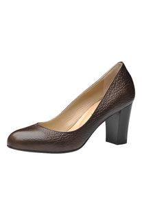 Evita, Damen Pumps, Dunkelbraun