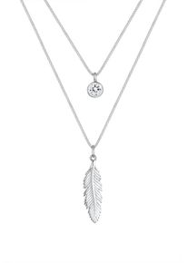 Elli, Damen Halskette 'Boho', Silber