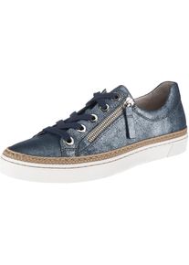 Gabor, Damen Sneakers, Blau / Weiß
