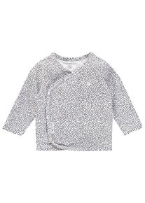 Noppies, M&auml;dchen Langarmshirt 'Hannah', Schwarz / Wei&szlig;