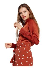 EDITED, Damen Bluse 'Jules', Rostrot