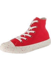 Converse, M&auml;dchen Sneakers 'Chuck Taylor All Star', Beige / Rot