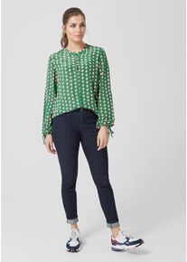 TRIANGLE, Damen Tunikabluse, Gr&uuml;n / Rosa