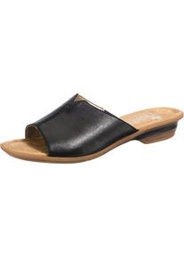 Rieker, Damen Pantolette, Schwarz